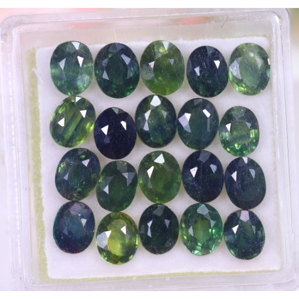 8.53 ct Certified Blue Sapphire gemstone Parcel ($17,060 Appraisal)