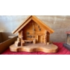 Image 5 : Vintage Decor with Music Box, Wooden Cabin Clock and More