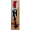 Image 3 : 3 ft. Decorative Holiday Nutcracker Idol Red Top Hat