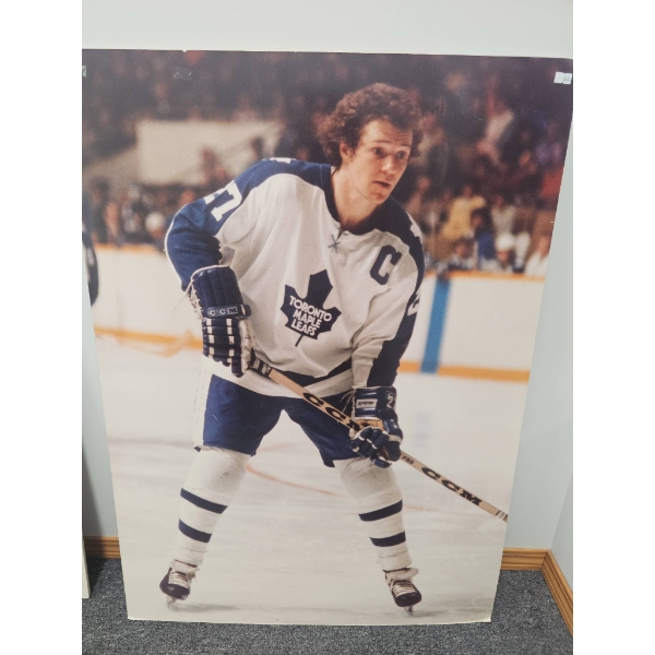 26x36 Poster of Toronto Maple Leafs Player in Action