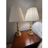 Image 1 : Vintage Stiffel Solid Brass Table Lamps - Looks & Works Great!