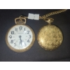 Image 2 : Pocket Watches: Hamilton and Timex w/ One Pocket Watch Chain