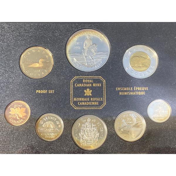  1998 Royal Canadian Mint Sterling Silver Proof Set