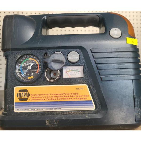 Napa Rechargeable Air Compressor/ Power Supply Model 730-5653 