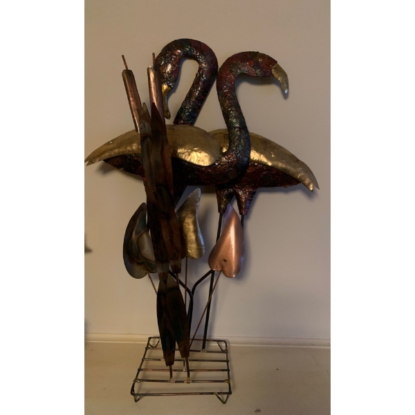 Flamingo Fun 23T Decorative Metal Birds 