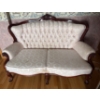 Image 1 : Art Nouveau Style Couch, Dirty in Areas, See Photos, As Pictured - 59W, 32D, 42T 