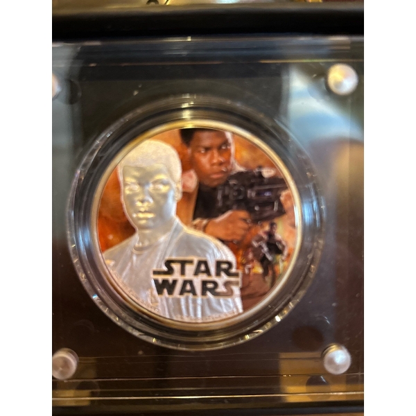STAR WARS: THE FORCE AWAKENS – FINN – 2016 1 OZ PROOF SILVER COIN
