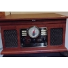 Image 3 : Classic Retro Modern Wooden Turntable & Record Player