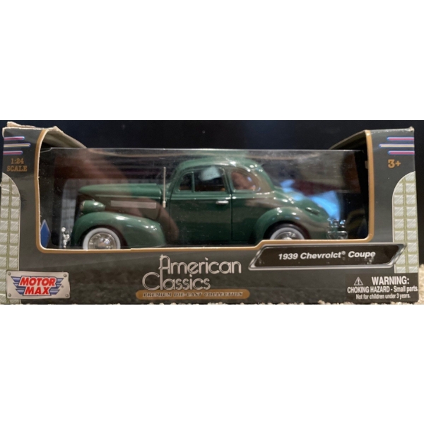 1939 Chevrolet Coupe 1:24 Scale 