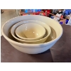 Image 2 :  Set of 3 Friends of Medalta Bowls. New condition. Measurements in photos. 