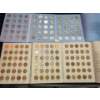 Image 1 : Completed Folder of Statehood Quarters and Folder of assorted Lincoln Pennies 1919-1958