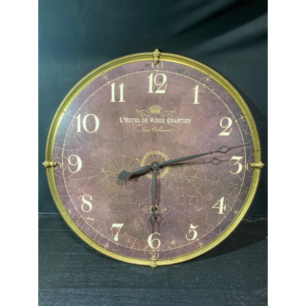 Antique Inspired Uttermost Hotel Du Vieux Quartier 30' Clock