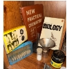 Image 3 : Biology, Practical Chemistry, Shelf, Goggles, Test Tubes, Funnels, slides