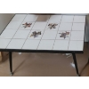 Image 6 : "Alberta" 11 X 36, Buckles, Side Table w/ Tile Top 26 W, 17 D, 14 T, Utility Drawer 18 W, 15 D, 27 T