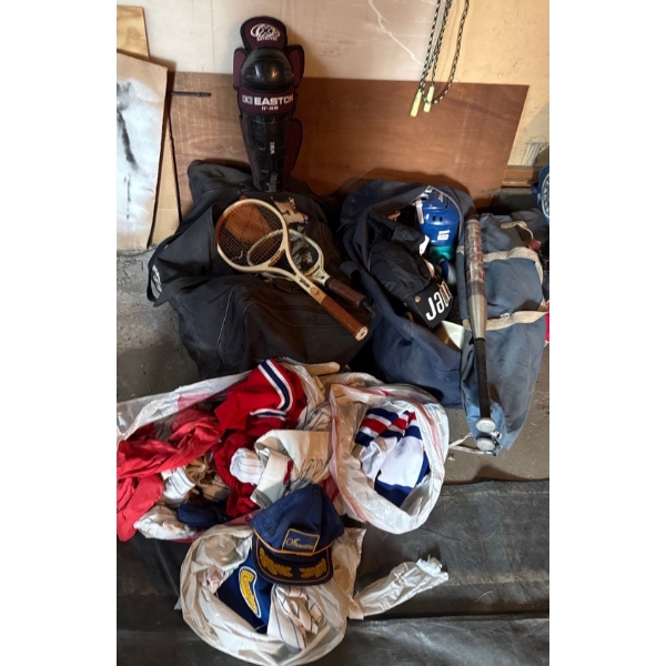 Vintage Sports Collection - Jerseys, Rackets, Bats, and Much More 