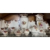 Image 1 : Royal Albert Old Country Roses Collection Clock, Tea Pot, 4 Plates, 4 Tea Cups, Large Vase