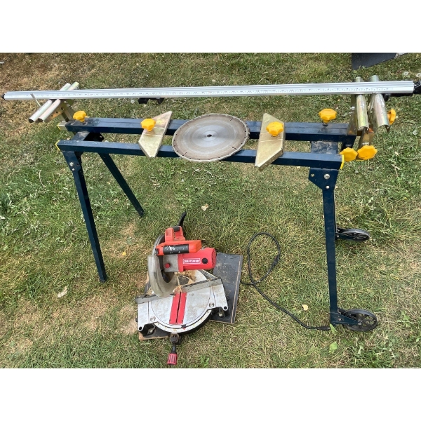  craftsman mitre saw with table