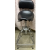 Image 2 : Vintage Ergonomic Split Style Saddle Stool 41T That Rotates, Swivels & Rolls