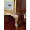 Image 4 : Gorgeous Hand Painted Antique Art Nouveau Gilded Dresser - 29W, 13D, 50T 