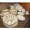 Image 2 : Gorgeous Royal Worchester 'Golden Anniversary' Fine Bone China Serving Set