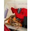 Image 4 : Dog Clothing, Accessories, and Toys in Storage Bin
