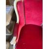 Image 2 : Red Velvet Arm Chair