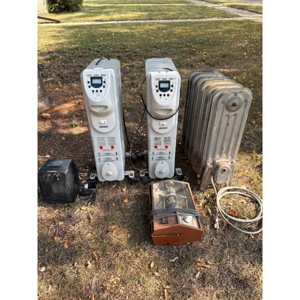 Heater Central: 5x Assorted Heaters