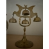 Image 2 : Vintage Brass Bell Tree Gong Stand & more 7T