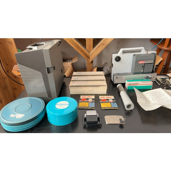 Eumig Mark 500E 8mm Film Projector With Accessories