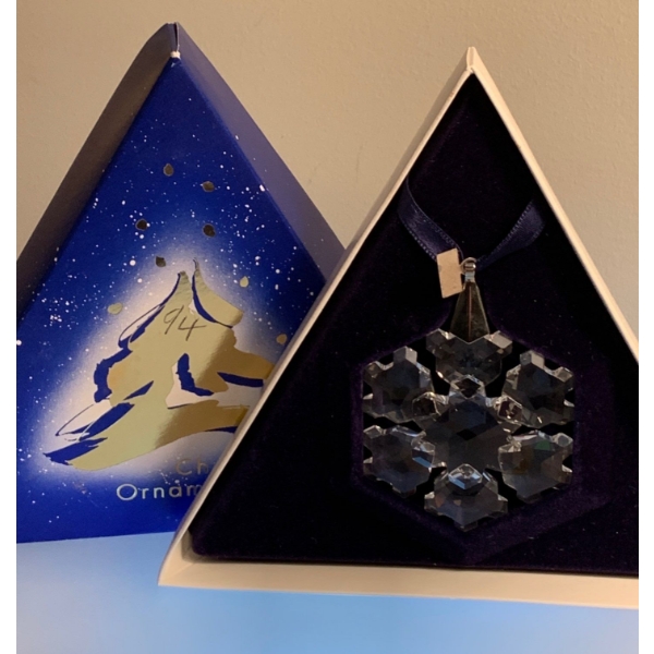 Swarovski Crystal 1994 Christmas Ornament 