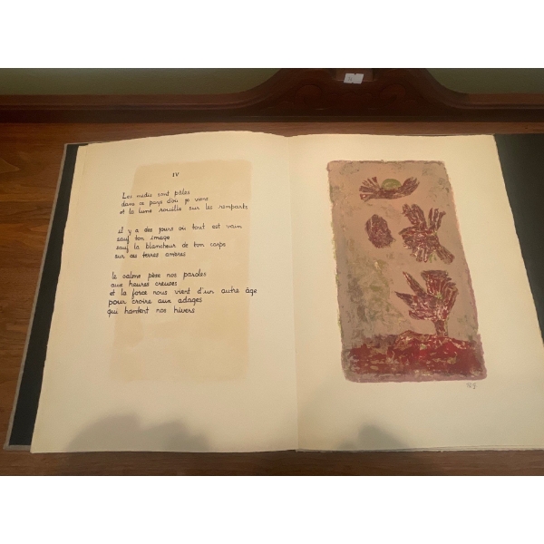 Adorable Femme Des Neiges (Poeme de Roland Giguere illustre par l'auteur