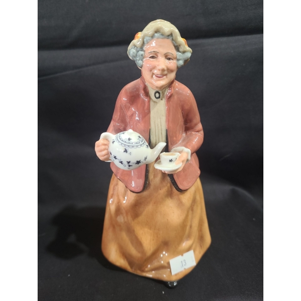 Royal Doulton "Teatime" Figurine, 7 T