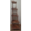 Image 3 : Five Tier Corner Collectible Shelf   55" tall