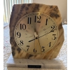 Image 2 : Onyx Executive Desk Clock Candelabra Decorative Candles & Floral Art Print