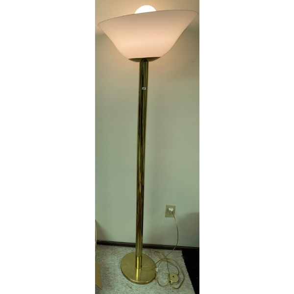 Vintage Lighting Brass Reading Lamp 68T
