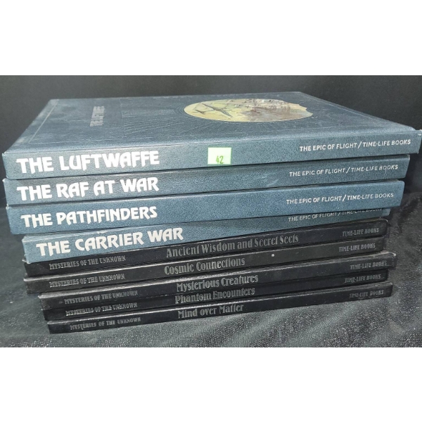 Time-Life Books from 'The Epic of Flight' and 'Mysteries of the Unknown' Series