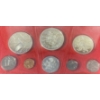 Image 2 : 1973 Cayman Islands 92.5% Silver Proof Coin Set 2.7731 Troy Ounces