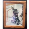 Image 5 : Edmonton Oilers "Chasing A Dream" Wall Hanging  Mark Messier Signed Autograph w/other art  13"w x 17
