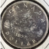 Image 2 : 1952 MS64 Canadian Dollar 80% Silver