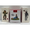 Image 1 : Wizard of Oz- The Scarecrow, Under Poppies' Spell, Tin Man Hallmark Ornaments