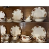 Image 3 : Royal Albert old Country Rose 8 place set large plates bread and butter plates soup bowls tea cup an