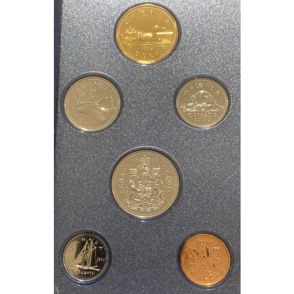 1973 Liberia 7-Coin Proof Set-$5 Silver Coin 0.986 Ounces