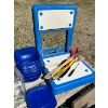 Image 5 : Fishing boat seat, Tupperware, pickle container & bowls candle holders pillow picture frame & More