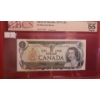 Image 1 : Certified Bank of Canada 1973- $1 Bill ECR9071996- BC-46b/ Almost UNC 55 Original 