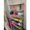 Image 2 : MISC Shed Shares - Metal Utility Shelf Rubbermaid Shelving Garden Lights Fountain & more