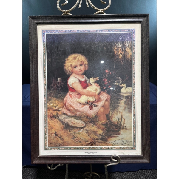 Fred Morgan "Ducklings"  Print 18Wx 24H