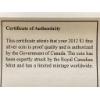 Image 5 : 2012 $1 Fine Silver Lucky Loonie Proof Coin with Case and COA