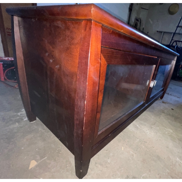 Mahogany Console Cabinet 48x20x23