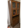 Wooden Cabinet w/ Light (CONTENTS NOT INCLUDED) - 33W, 15D, 74T