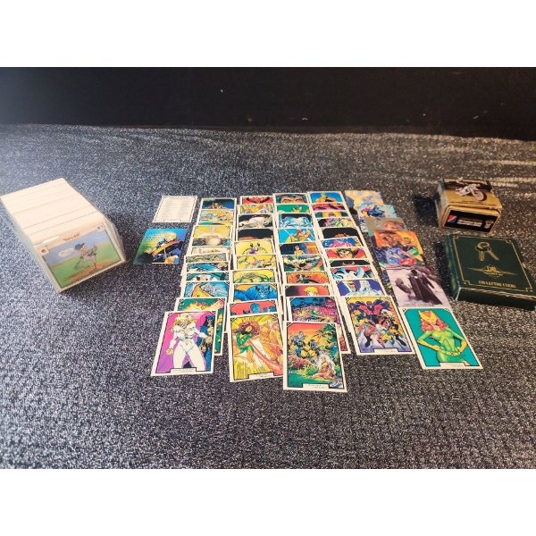 Upper Deck Looney Toons Baseball , Harley Davidson ,Classic Cars, Marvel and DC Collectors Cards